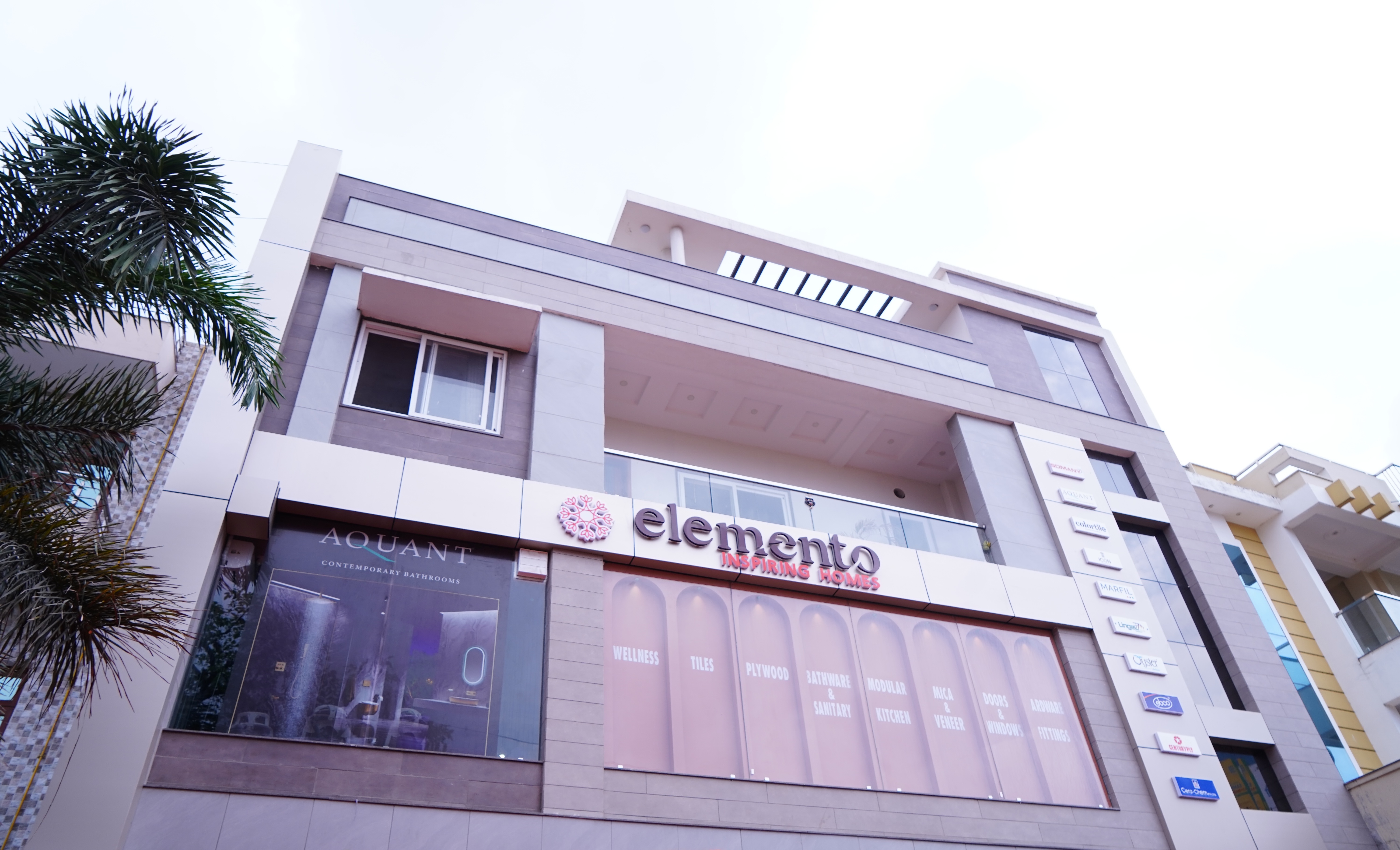 Inside the Elemento showroom
