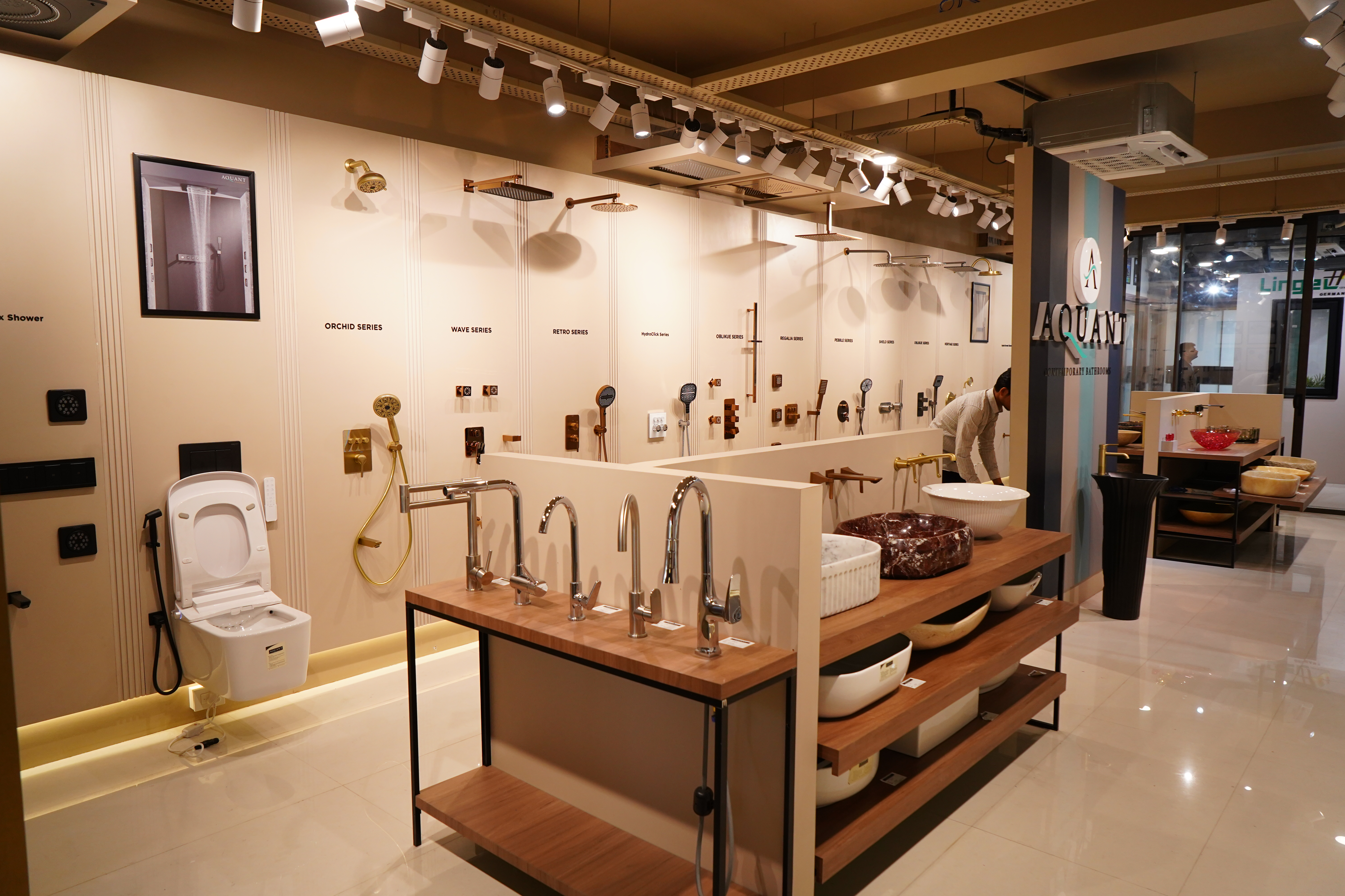 Aquant designer basin series