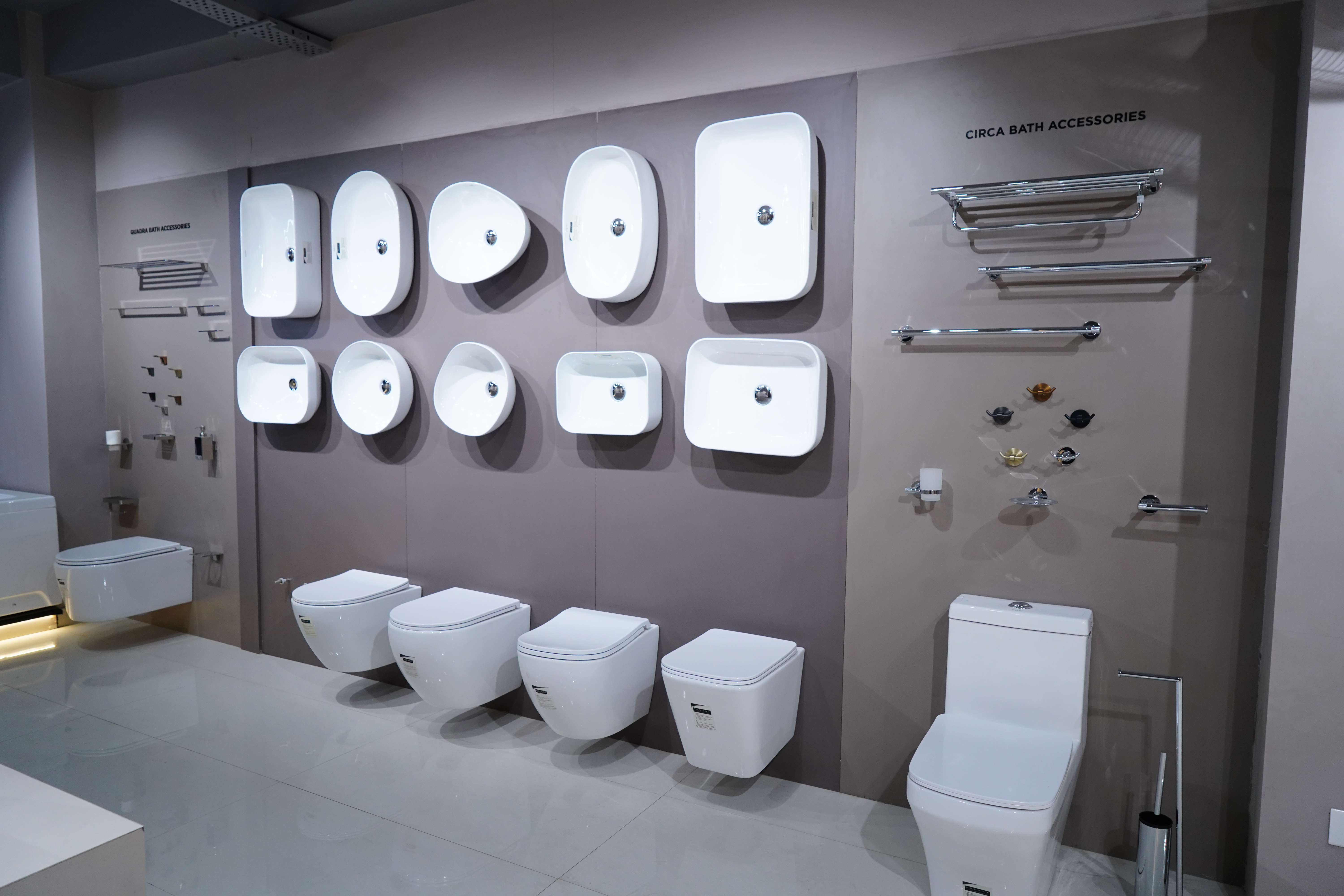 Sanitaryware display