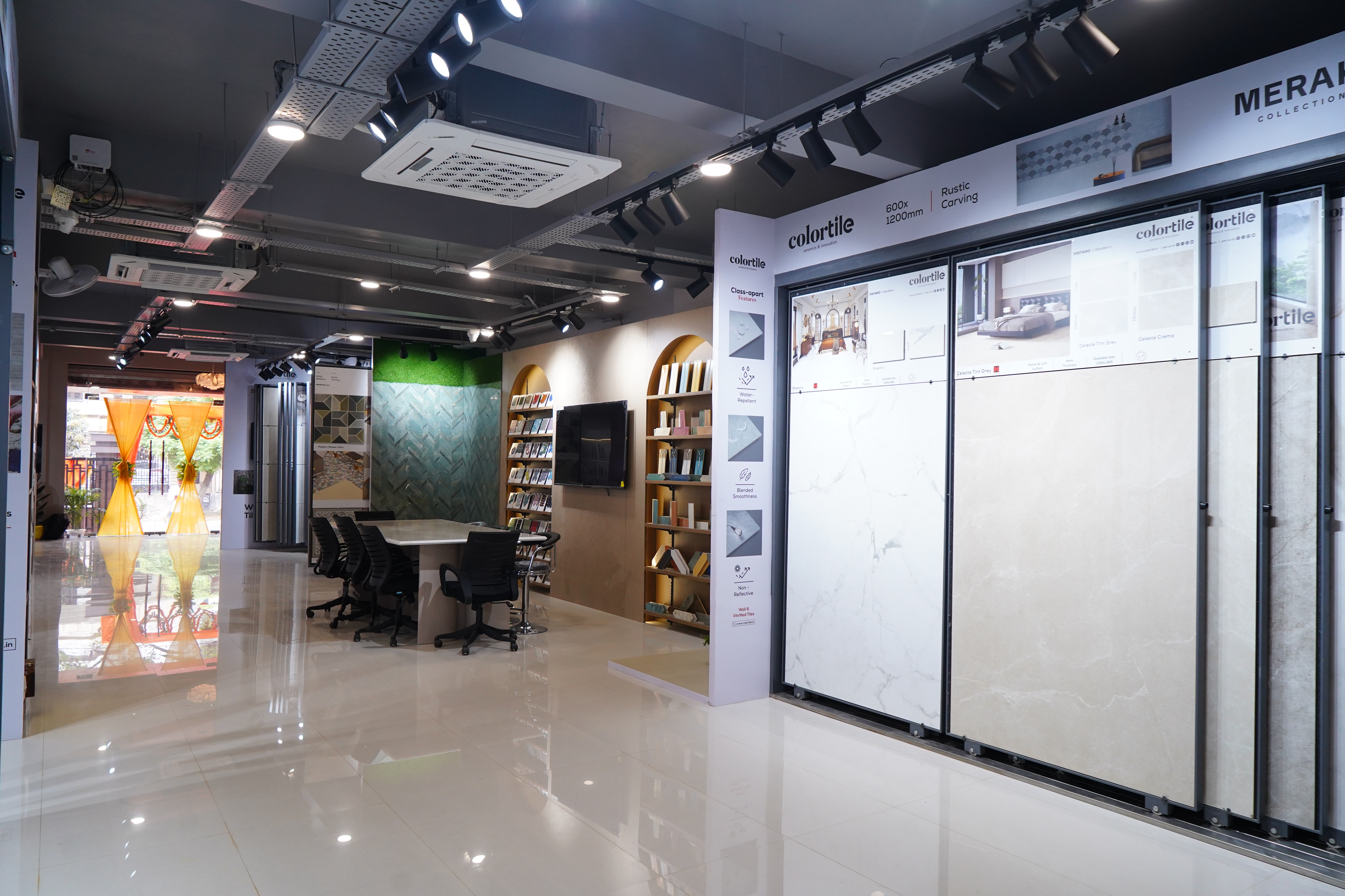 Elemento showroom consultation area